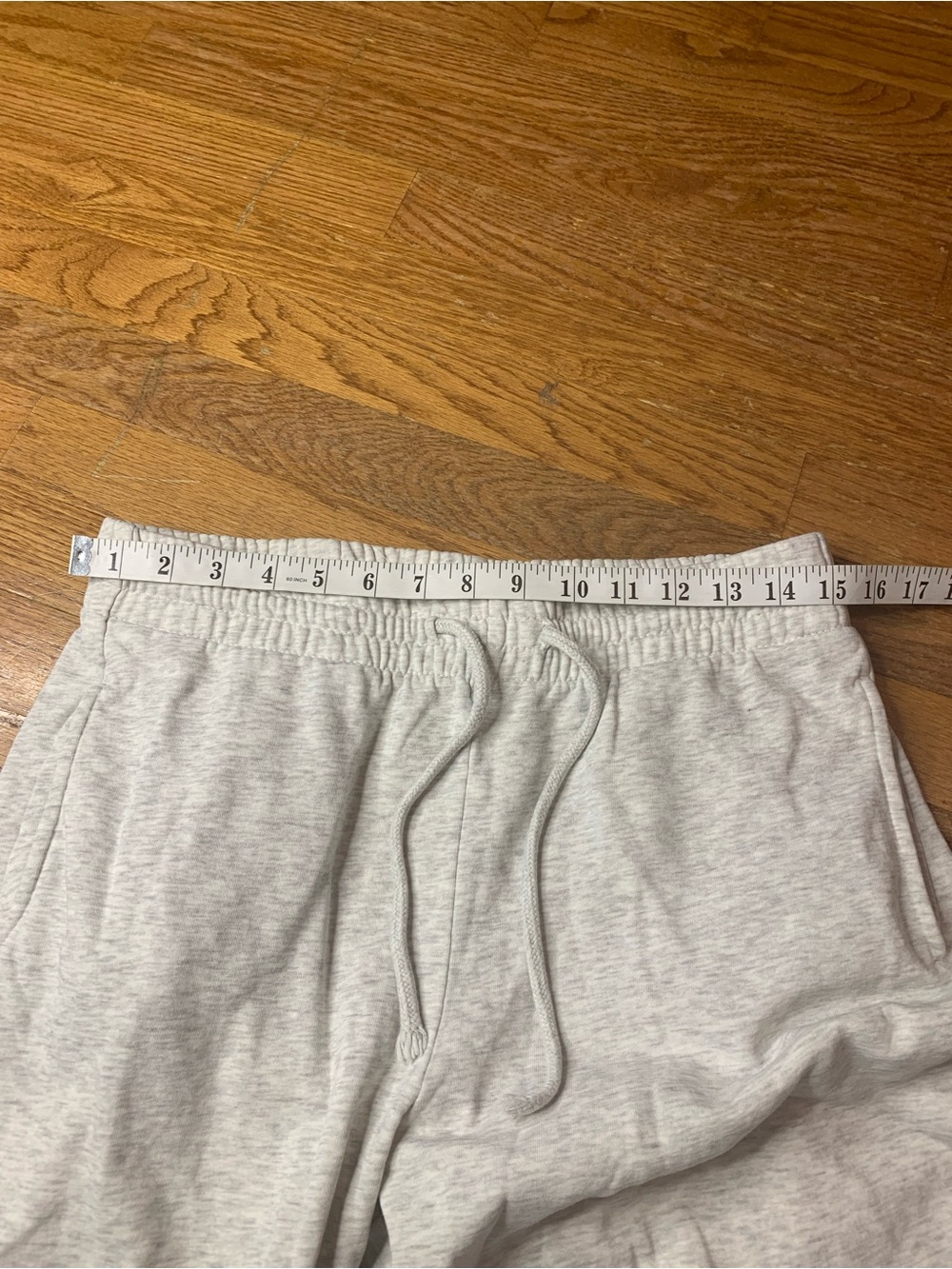 J.O & CO. Heather Gray Fleece Joggers Sweatpants Women's Size L - Picture 7 of 9